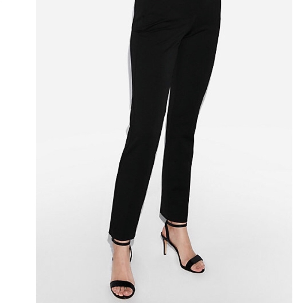 Express Mid Rise Columnist Pant